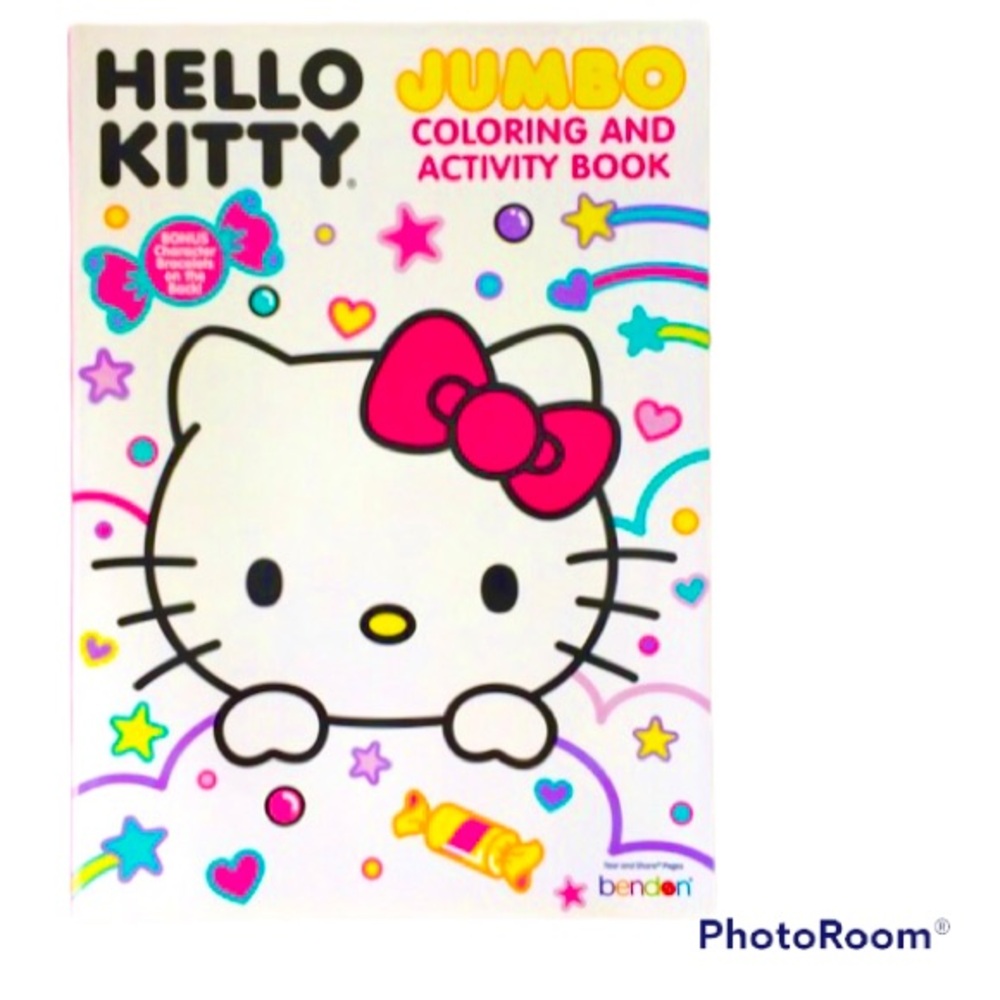 Hello Kitty Jumbo Coloring and Activity Book